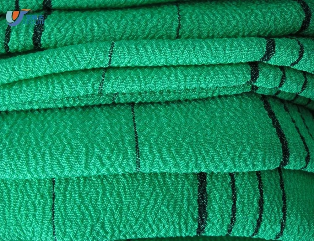 10 Line Black Stripe 100% Rayon Fabric Roll Rayon Viscose Bath Cloth For Morocco Bath Glove Mitt