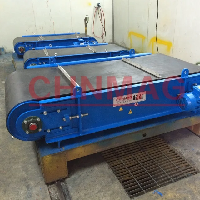 QJRCY-L-65 conveyor belt magnetic separator for waste recycling