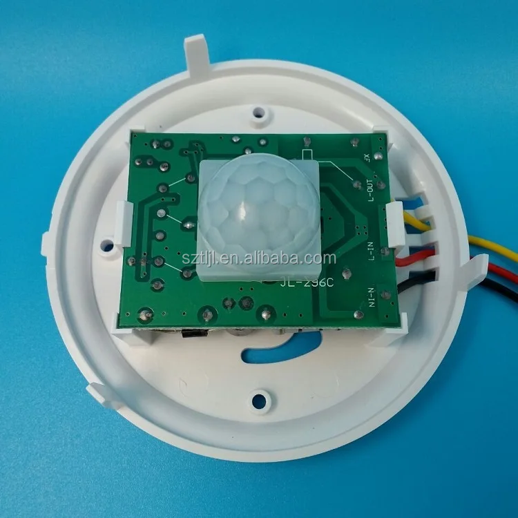 3 line round ceiling pir sensor body motion induction switch Automatic delay energy saving switch