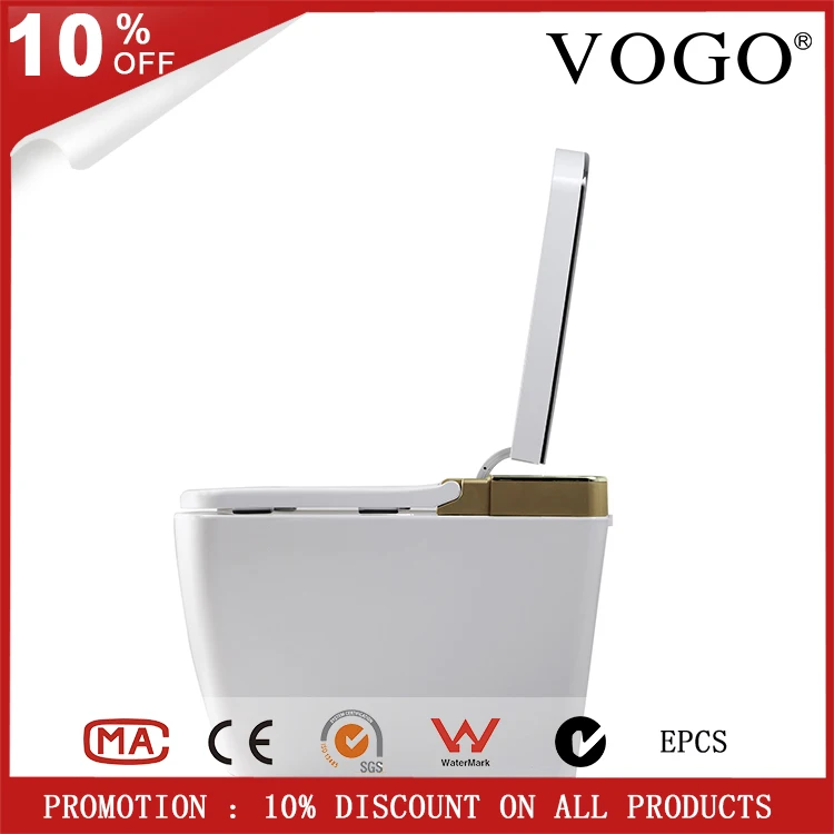 Япония Сантехники Смарт-роскошный дизайн ванной туалет, электрический подогрев сиденья для унитаза