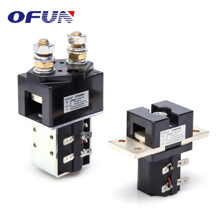 OFUN Factory Direct High Quality 1 Pole 1 Phase Dc Contactor 200A 500A