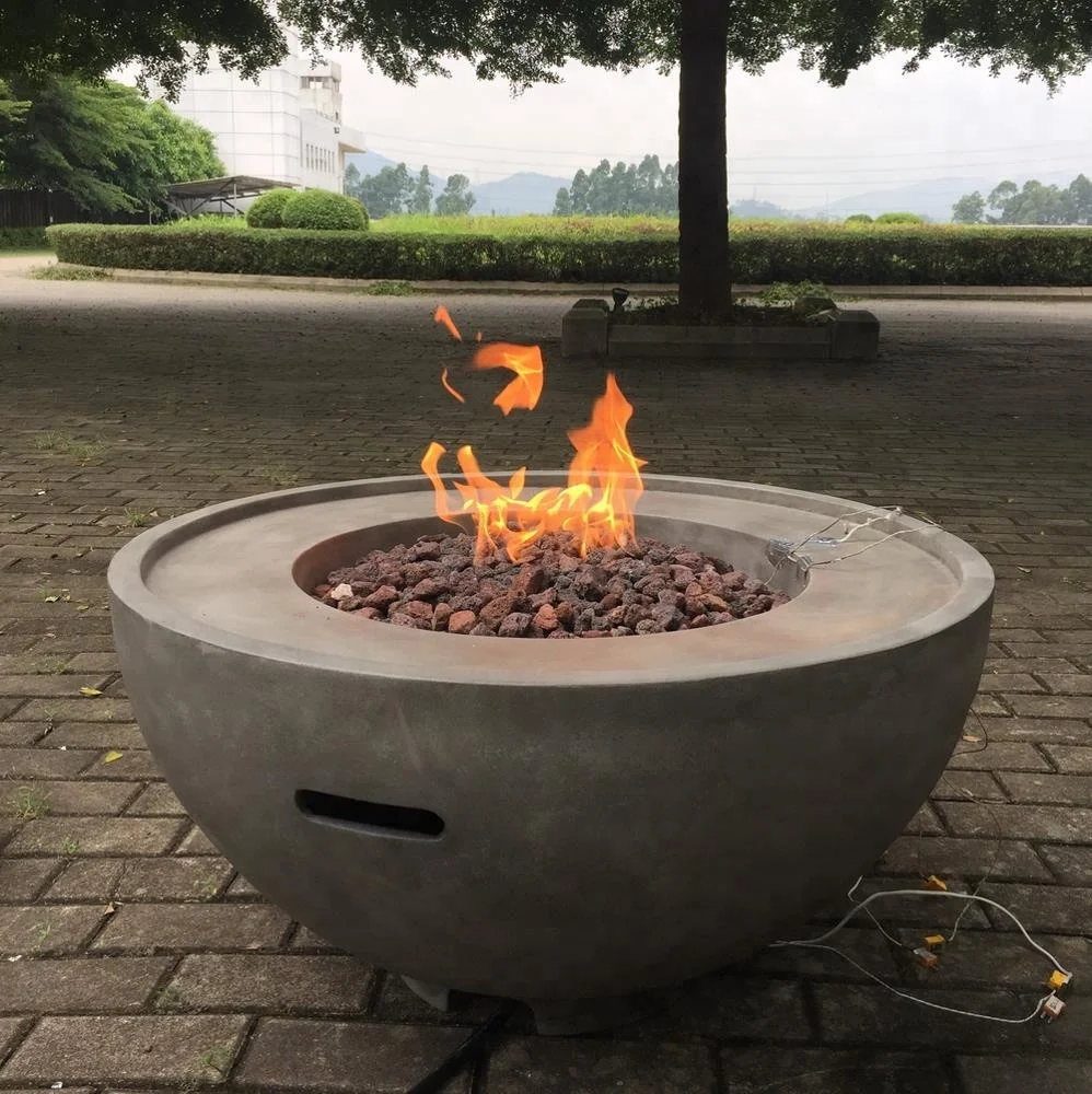 
Hot sale 36 inch Bowl shape Gas Firepit , 55,000 BTU Garden MGO garden heaters 