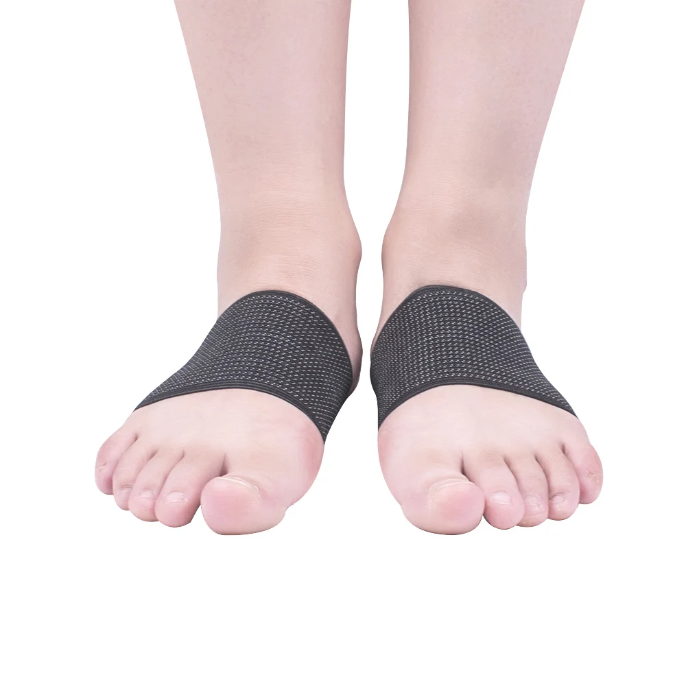Copper Compression Arch Brace To  Plantar Fasciitis Support Arch Pain Bands Foot Massager Roller