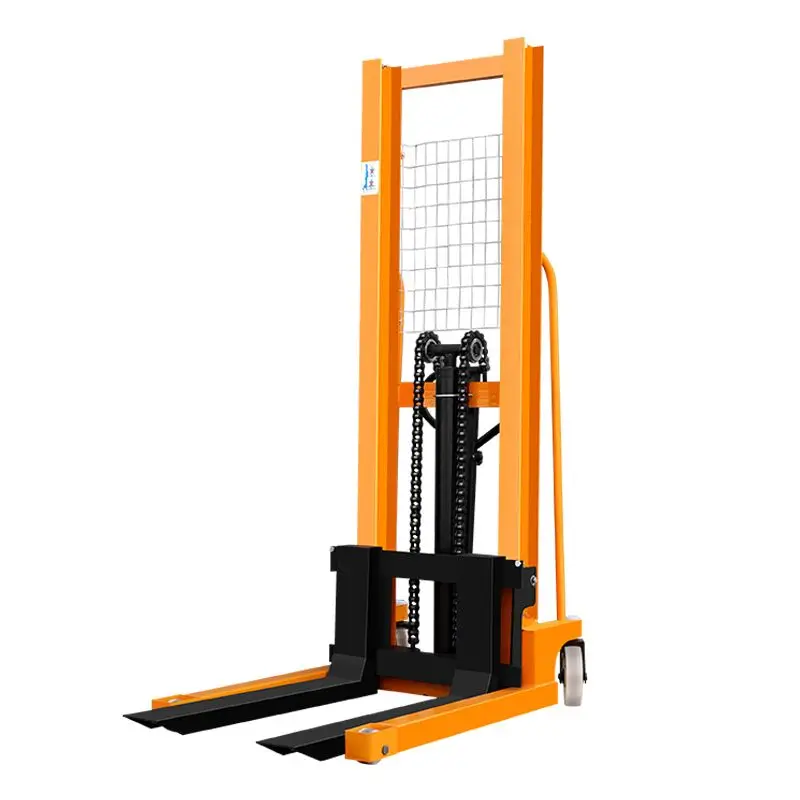 Forklift 2500KG Manual Stacker Lift Electric Hand Stacker Fork