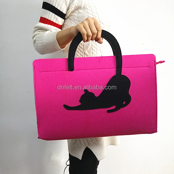 
China manufacturers Wholesale felt beach tote bag hand bag for men 
