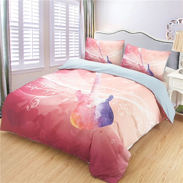 
Hot selling cotton 3d lion elephant animal printing bedding set made in china 