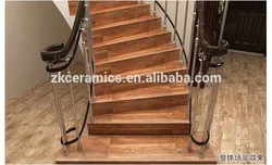 Wood Ceramic Stair Glaze Tile for Sublimation Print