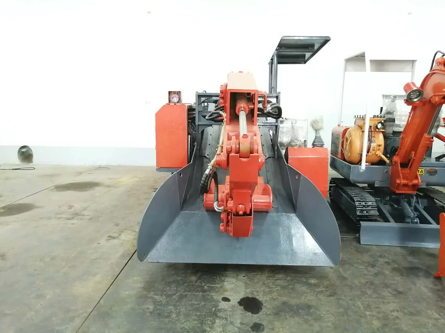 Four wheel scraper type Mucking Loader Machine for metal mining