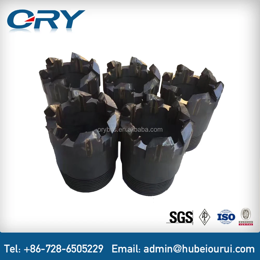 NQ HQ PQ BQ AQ PDC Coal Mining / PCD Impregnated Diamond Exploration Coring Drill Bit