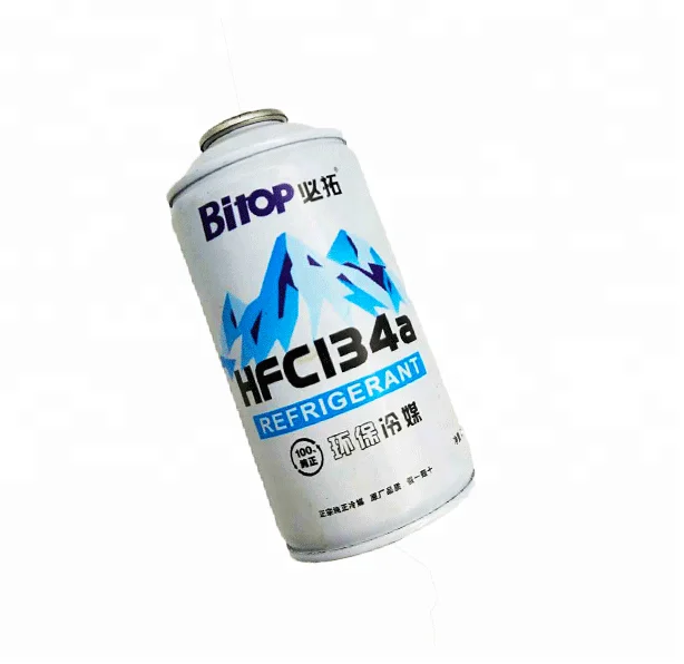 Высококачественный автоматический 99.9% газовый хладагент r134a, газ 200 г