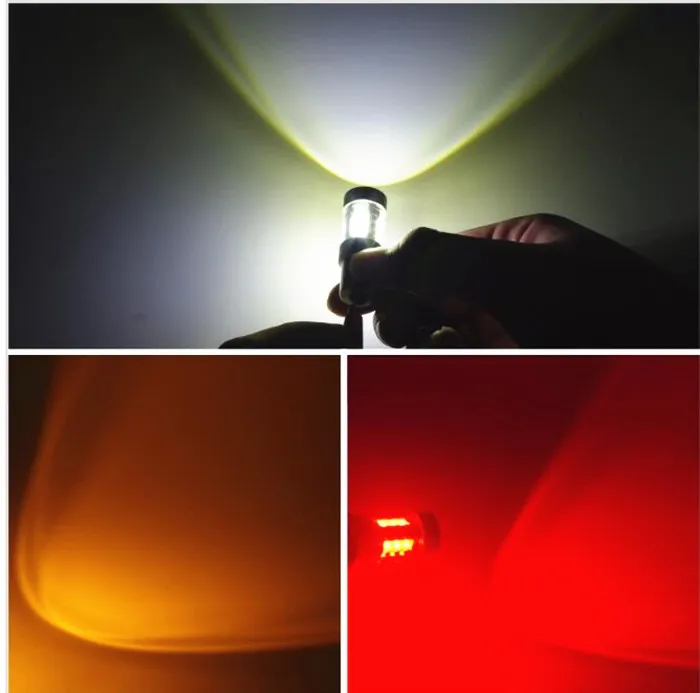 High power led brake bulb type BAU15D BAY15D BA15D 1157 80W red led bulb for cars,high quality led car light factory supplier