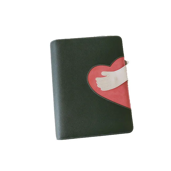 Office Stationery Ring Binders PU Leather Folder Organizer