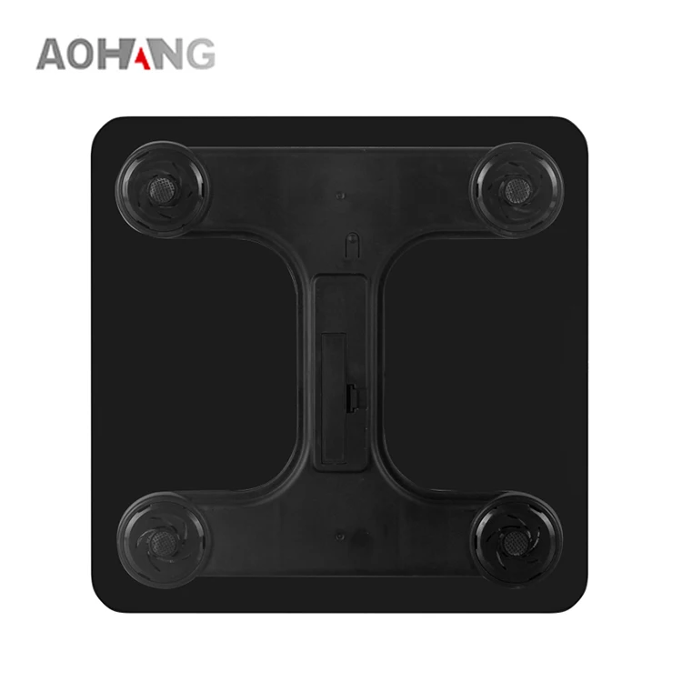 Professional OEM 2*AAA Batteries 180kg 396lb Household Lcd Display Bathroom Digital Weighing Scale For Body