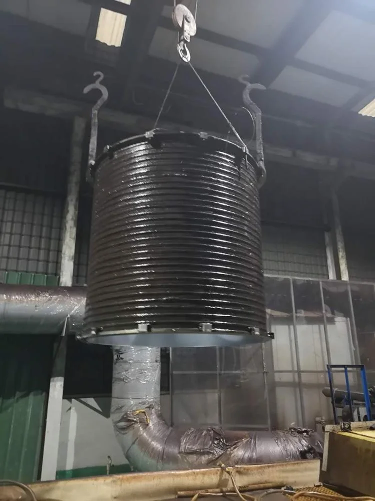 
10Ton flake ice machine evaporator for fishery 