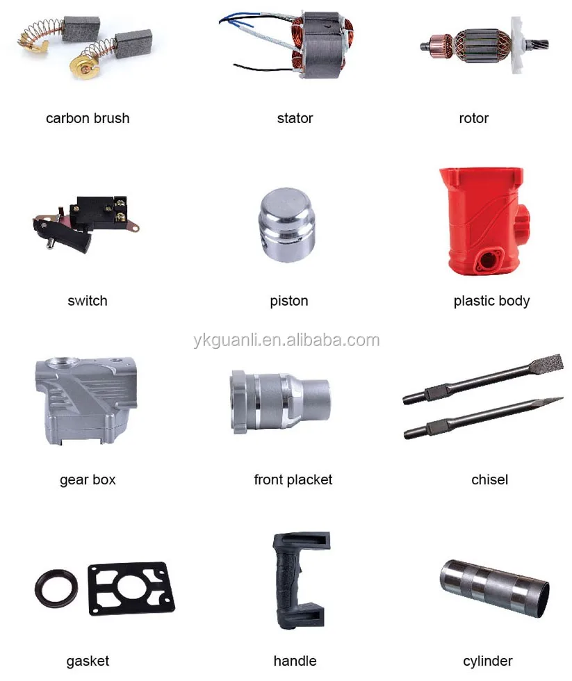 Запасные части для демонтажа электроинструментов/вращающийся молоток (60465233133)