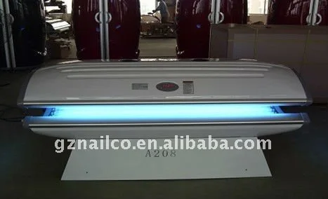 Beauty & health instrument lying solarium tanning bed prices LK-208
