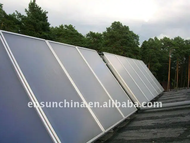 High Performance competitive price portable pressurized flat plate solar collector
