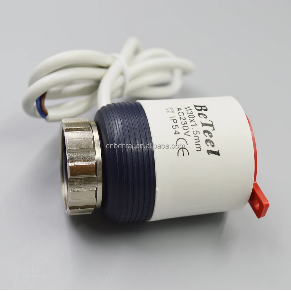 12v electric thermal actuator for ppr manifold of the floor heating