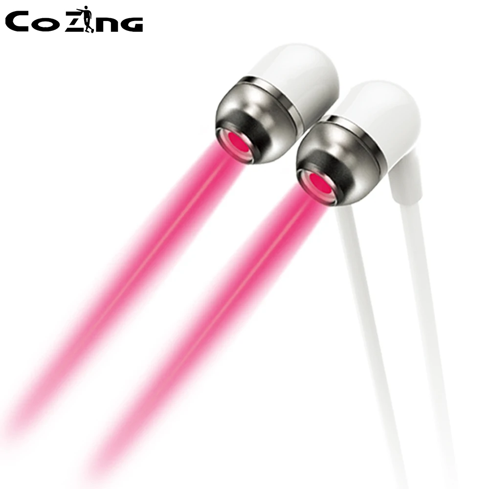 COZING 650nm Tinitus /Relief Deafness Laser Treatment Ear Acupuncture Machine