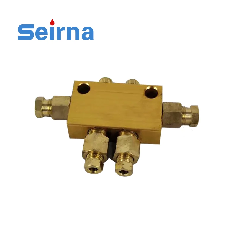 ATK lubricant grease distributor valve with oil lubrication pump for Resistance lubrication system adjustable oil distributor