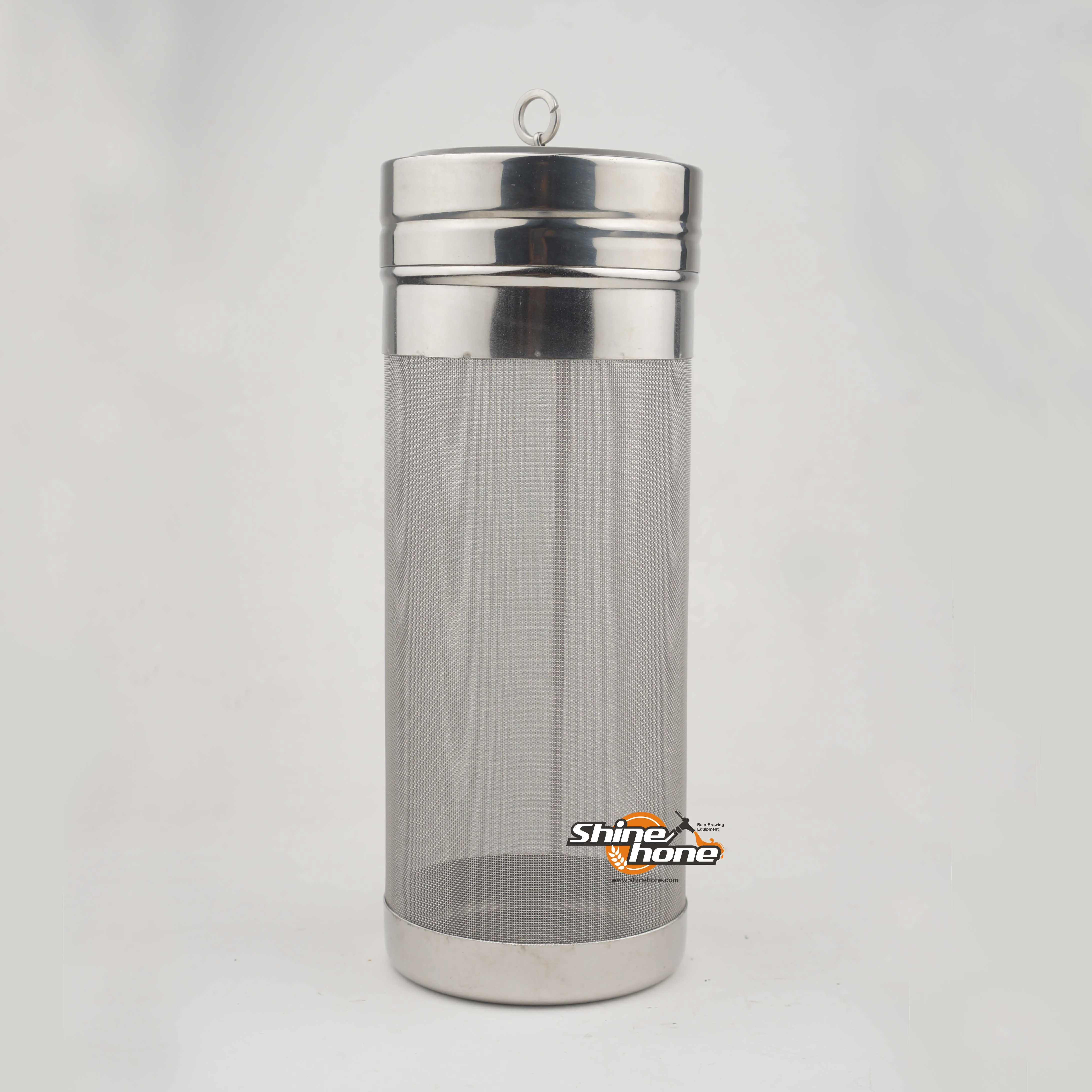 300 сетчатый домашний пивоваренный хоп фильтр Hop Spider 70 мм x 180