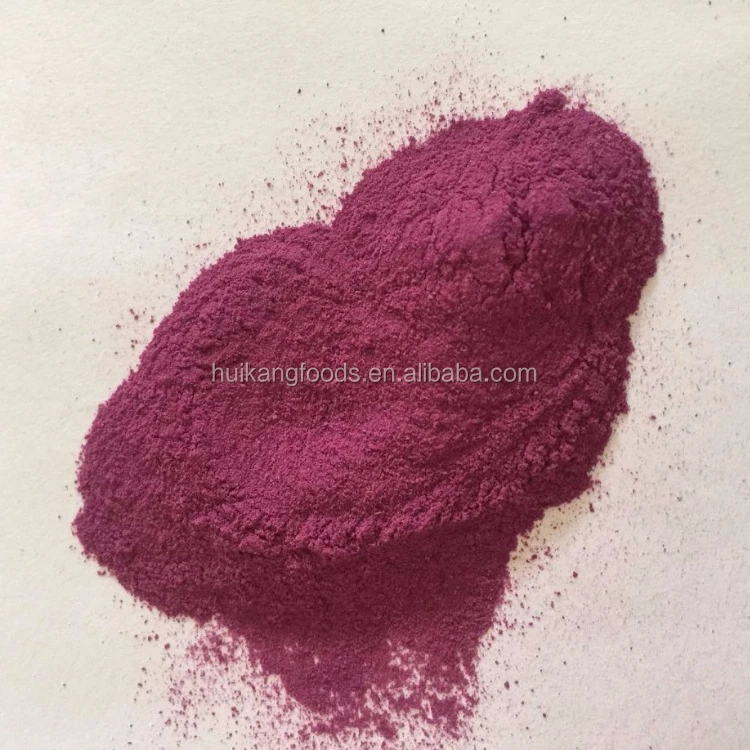 Air Dried / dehydrated purple sweet potato powder