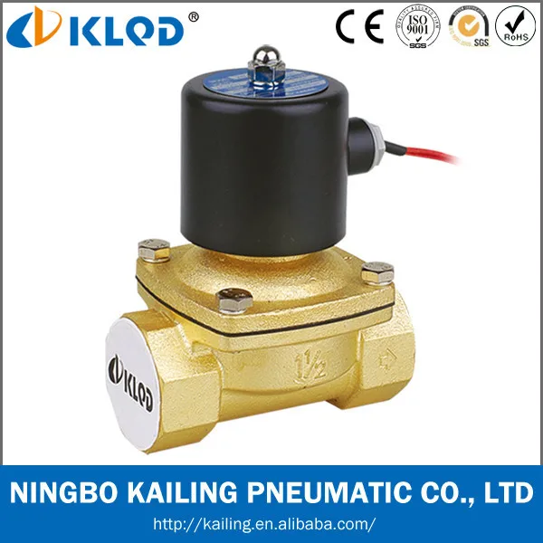 2W200-20 direct acting flow water solenoid valve 24vac