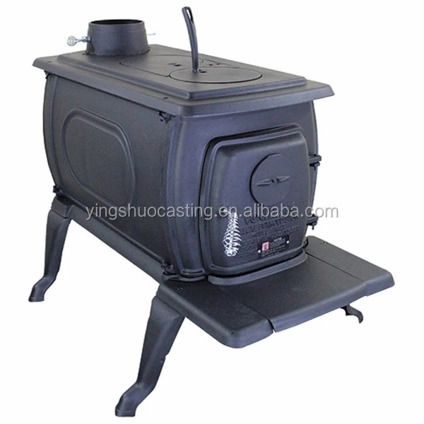 
cast iron wood burning stove with oven 