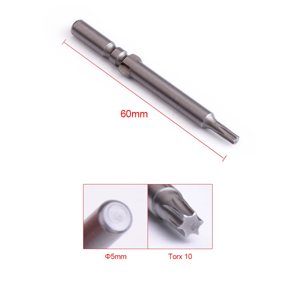 High Quality Screw Driver Bits H5 60mm T10 Torx Head Durable Screw-driver Bits With Best Price