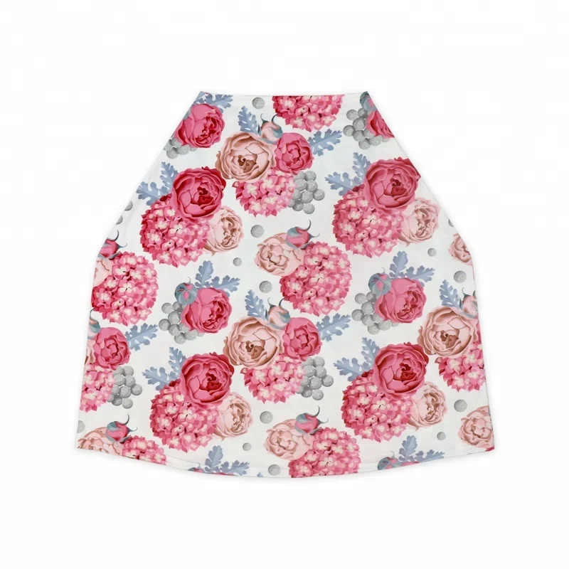 Hot sale brushed milk silk luxury baby car seat cover for baby