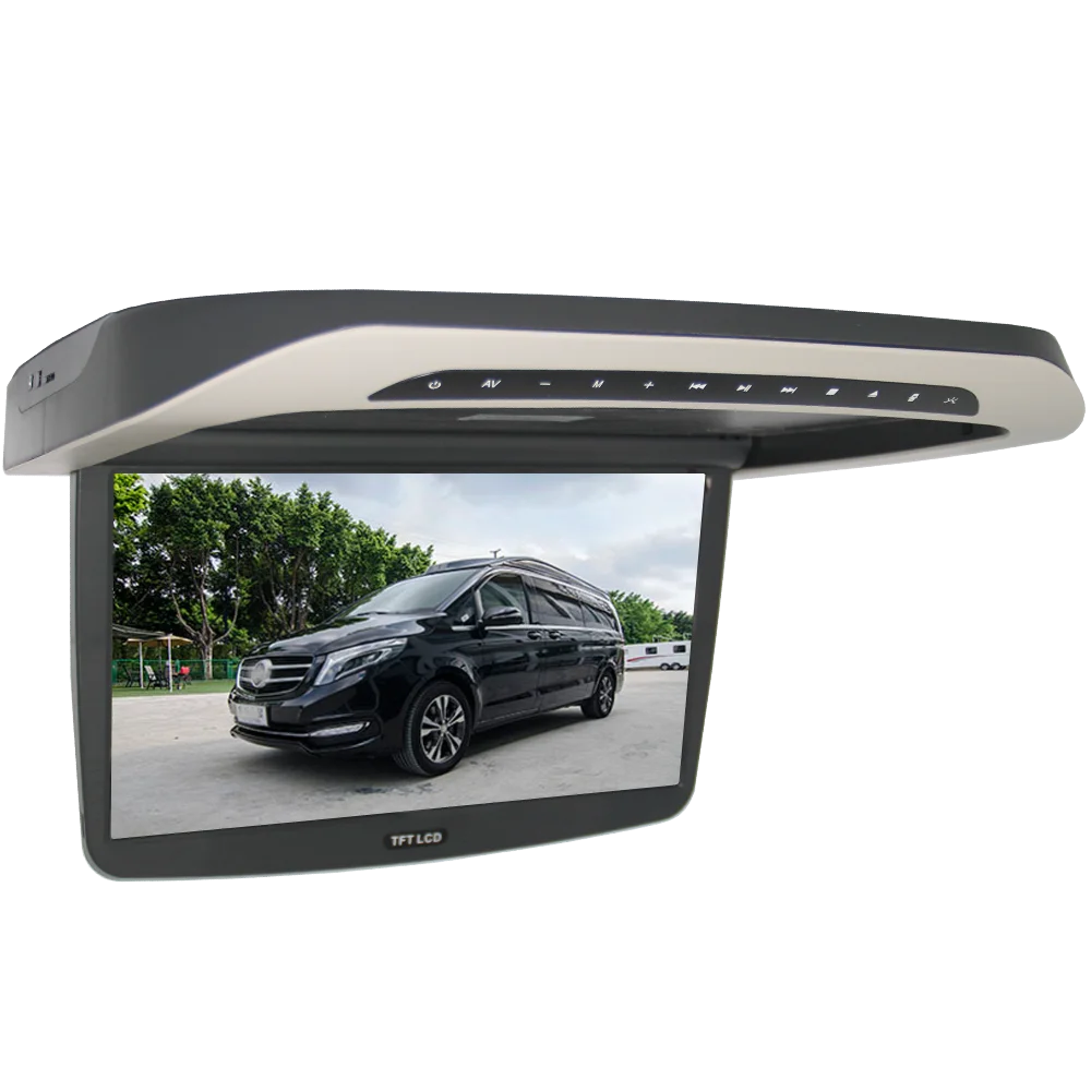 
15.6 inch Motorized car ceiling mount monitor /overhead monitor with DVD MP5 player 
