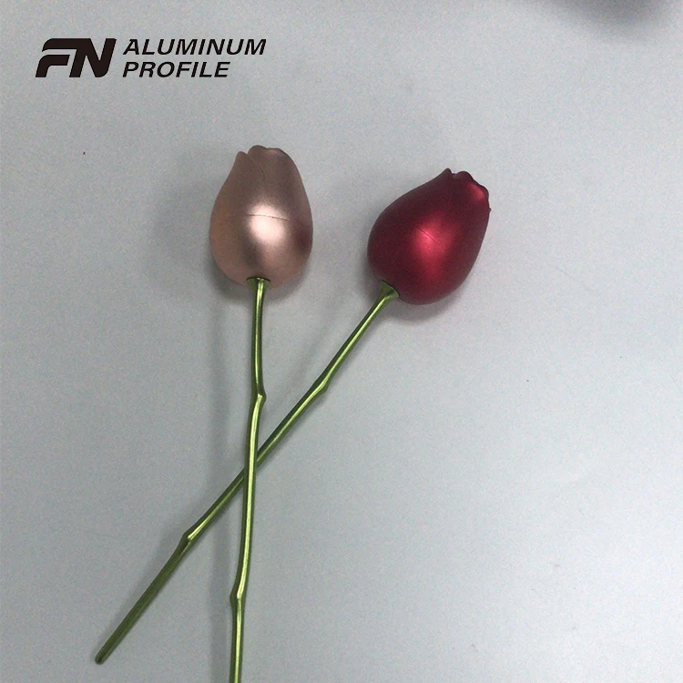 Removable aluminum rose profile  Rose gold aluminum profile anodize aluminum alloy rose