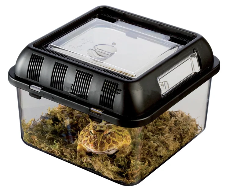 Portable Plastic Reptile Breeding Cage For Insect And Small Reptile Keeping