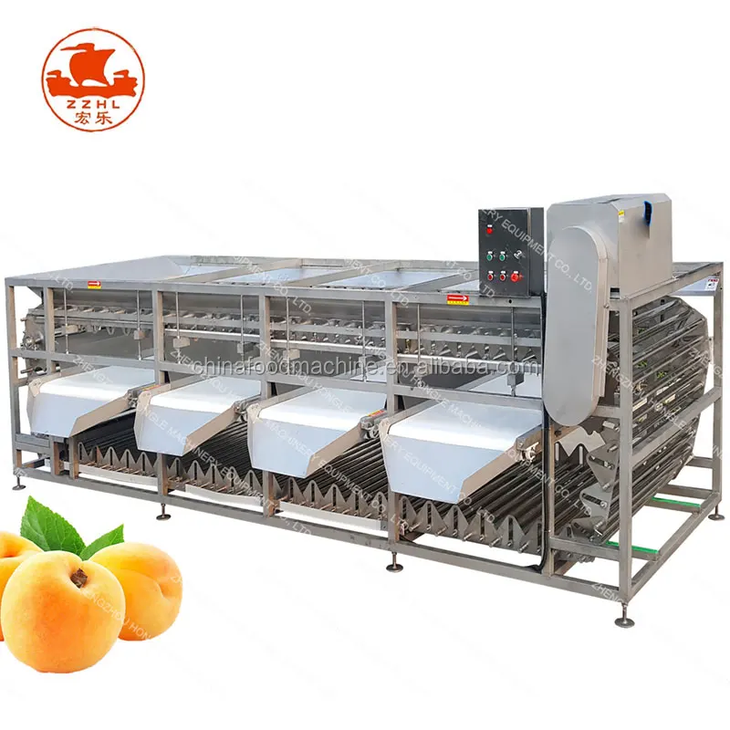 stainless steel yellow peach pitter washing peeling