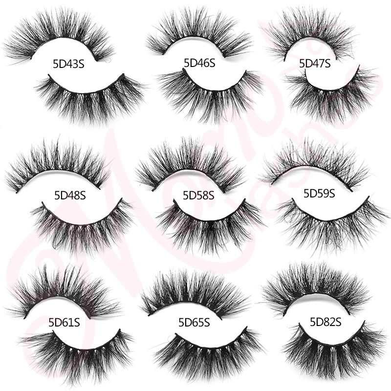 
Whole Sale Manufacturer 3d Eyelash Soft Bulk Lashes Strip Uk Real Mink Lash Wholesale 
