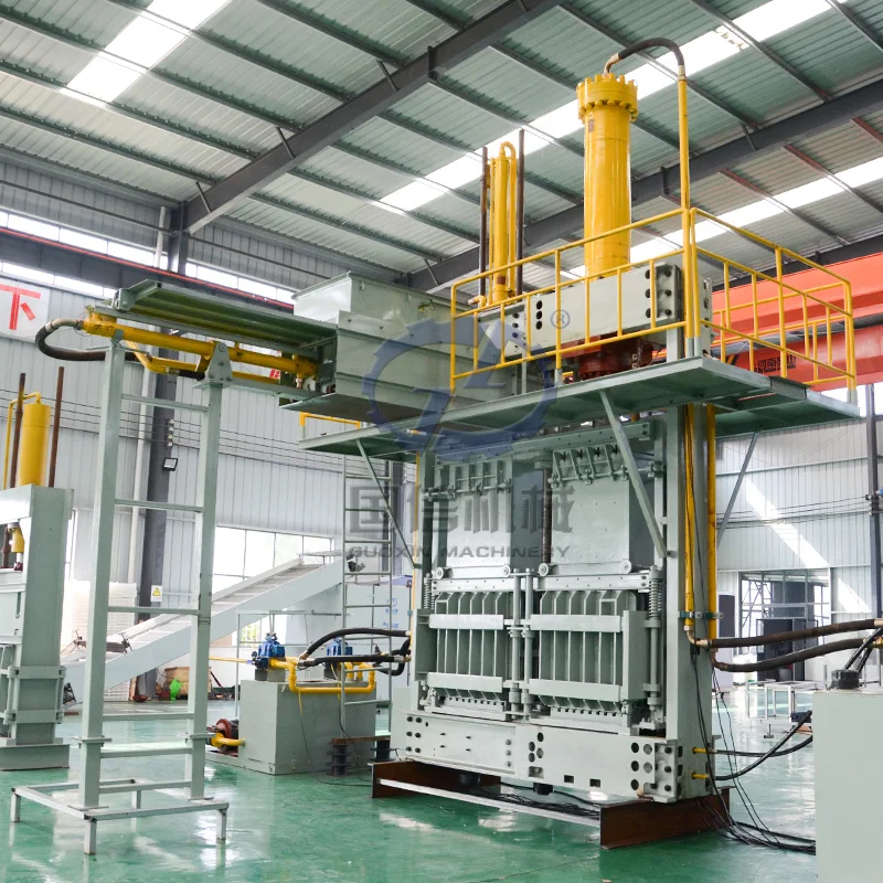 
Multi-functional hydraulic baler machine for car bumper PET bottles and used clothing 