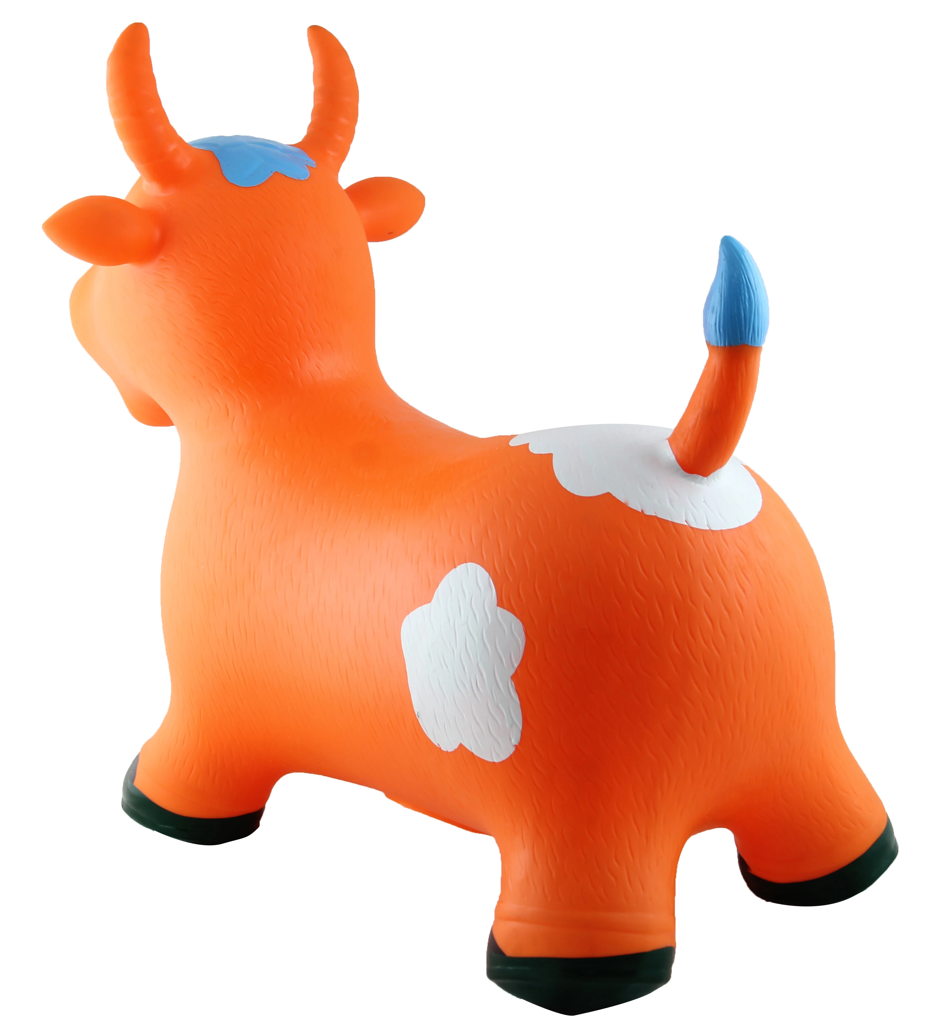 Inflatable Eco-friendly PVC material Ride-on Animal hopper Painting Cow indoor & outdoor toys