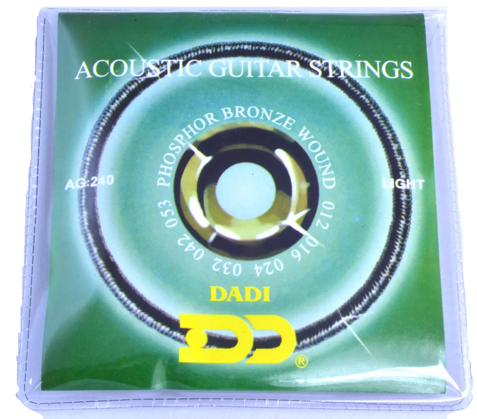 DADI Amazon wholesale various gauges ball end steel bronze wound string ACOUSTIC GUITAR STRINGS,custom service