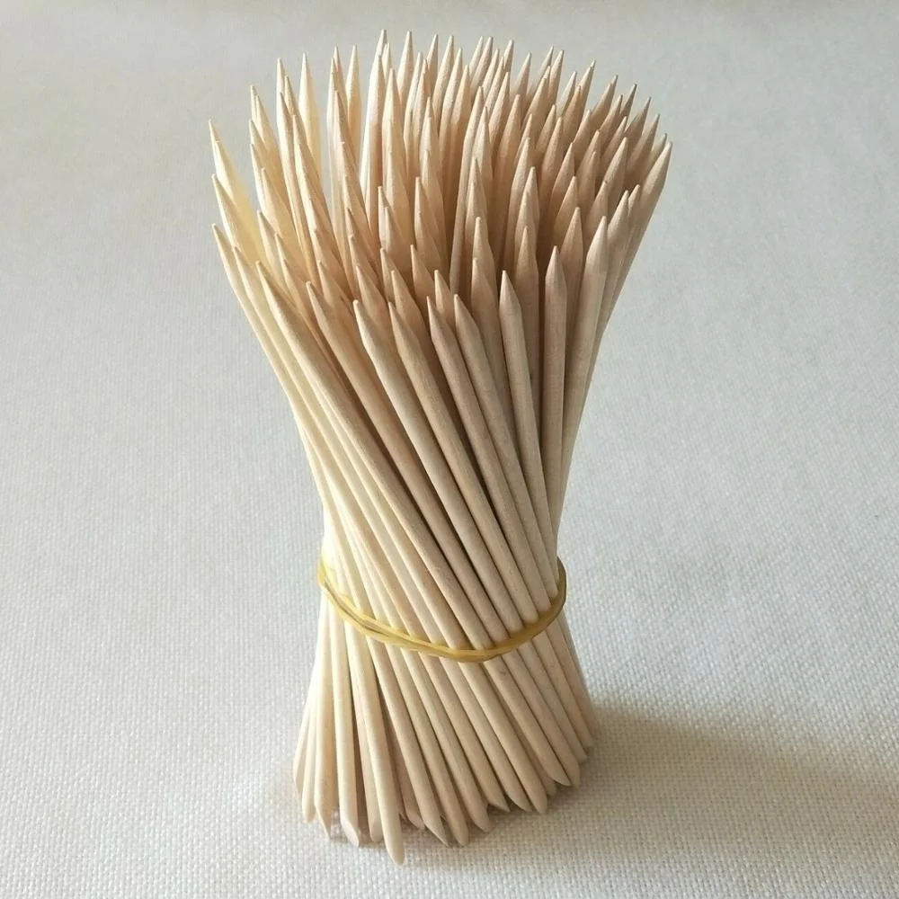  Палочка из оранжевого дерева/маникюрная палочка для дизайна ногтей красоты и очистки