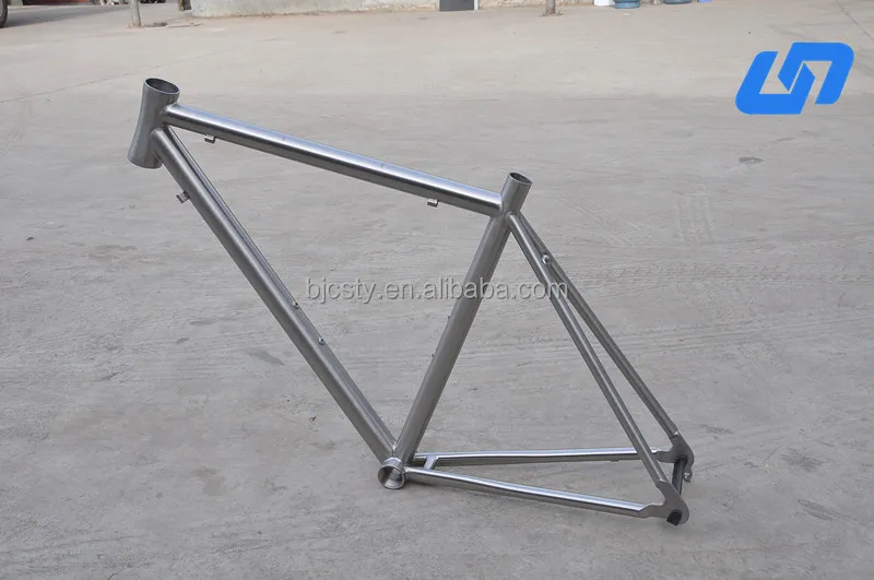 Tl-3al-2.5v waltly titanium road bike frame with low price