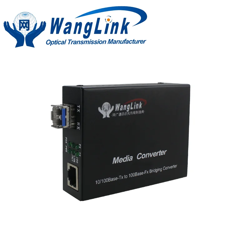 От фабрики Китая 100 м gigabit волокна 1 sfp RJ45 Ethernet Media Converter