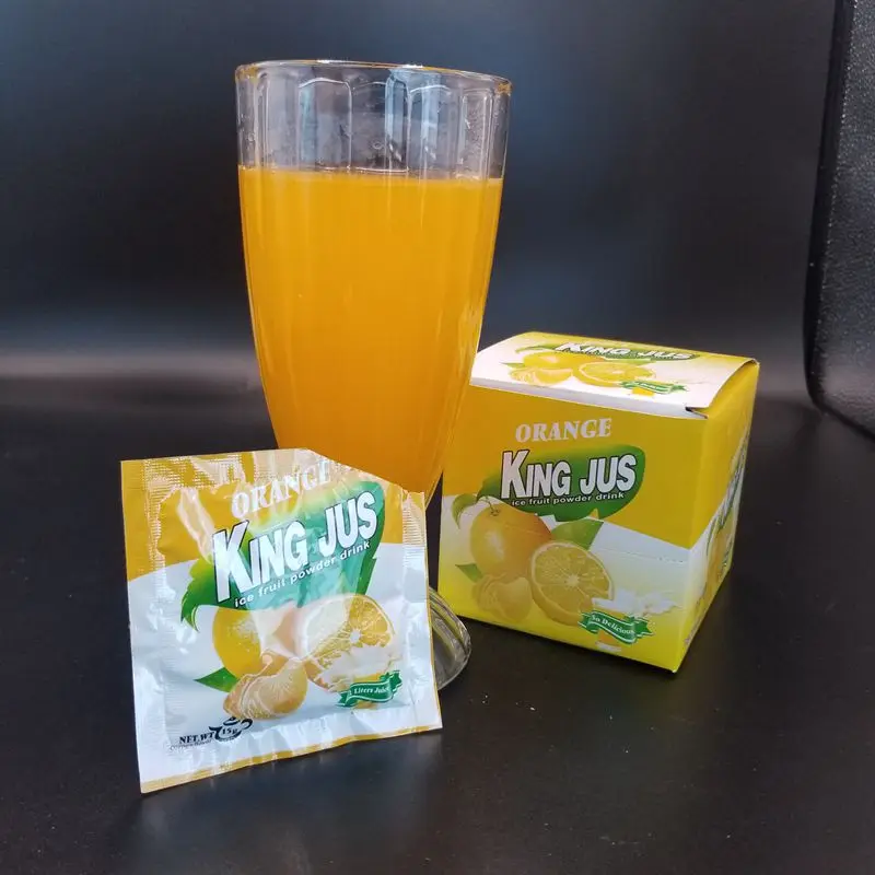 Instant fruit flavored juice powder