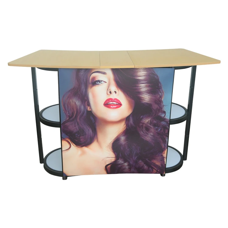 New Style Outdoor Twister Tower Display Counter Metal and Aluminium Trade Show Exhibition Stand for Advertising