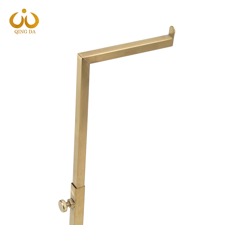 Hot sale adjustable hand bag stand metal racks for hanging bag display handbag