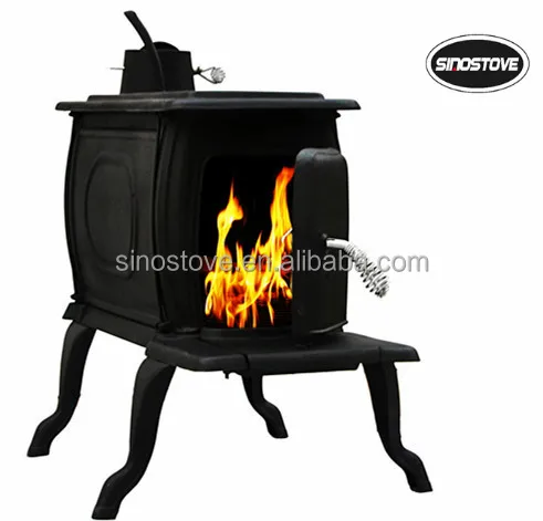portable cast iron log wood stove free standing stove