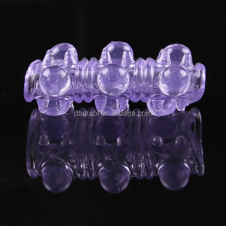 L012/Wholesale Male sex toys Crystal Penis Ring,soft rubber male cock penis sleeve
