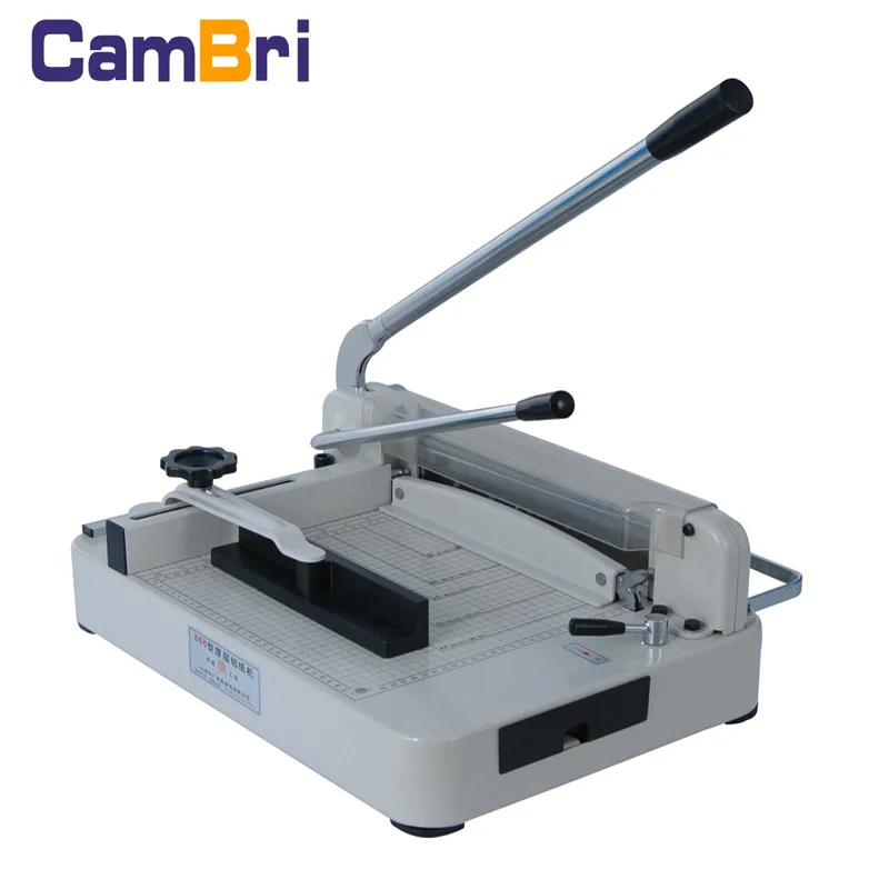 
868 a4 size manual high precision guillotine 400 sheets paper cutter 