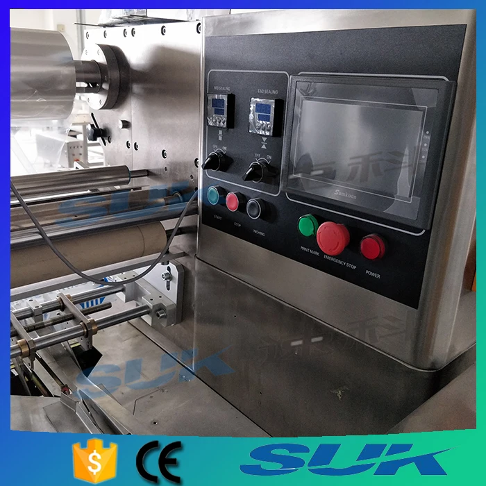 Pillow ice cream spoon packing machine