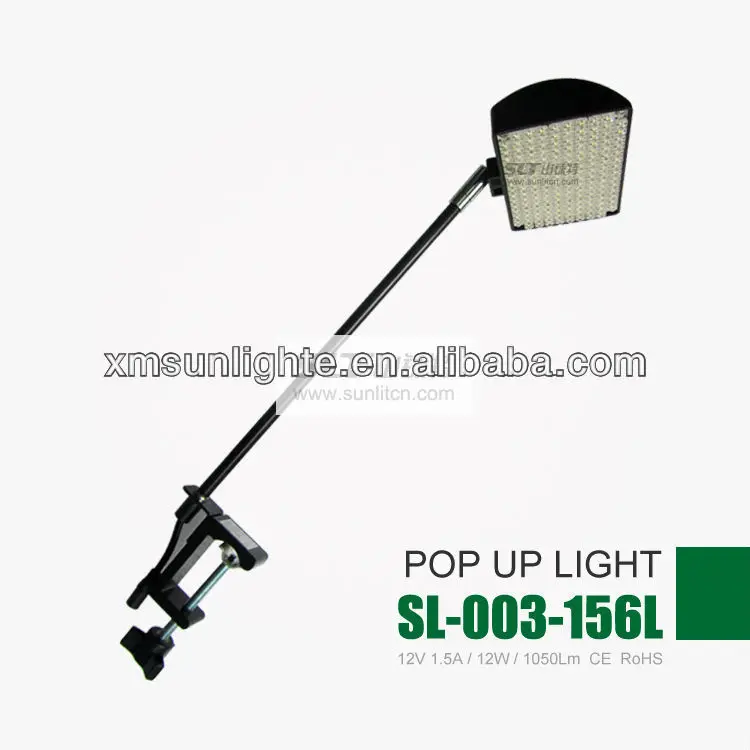 Супер яркий светодиодный выставка руку свет с зажимом (SL-003-156L)