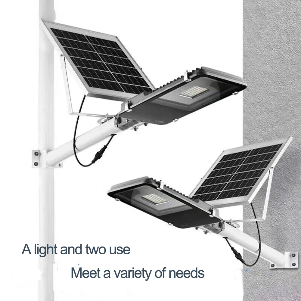 Сделано в Китае водонепроницаемый IP65 наружные солнечные панели 30 Вт монокристаллические SMD5730V 100 светодиоды уличный светильник на солнечной